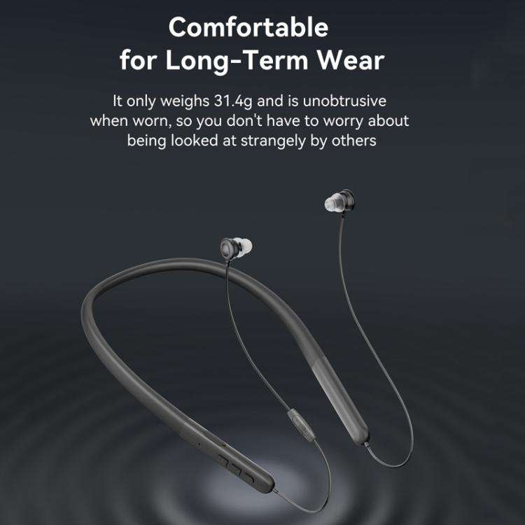 Neckband Bluetooth Hearing Amplifier For Seniors Semi-In-Ear Design With Digital Sound Chip, Long...