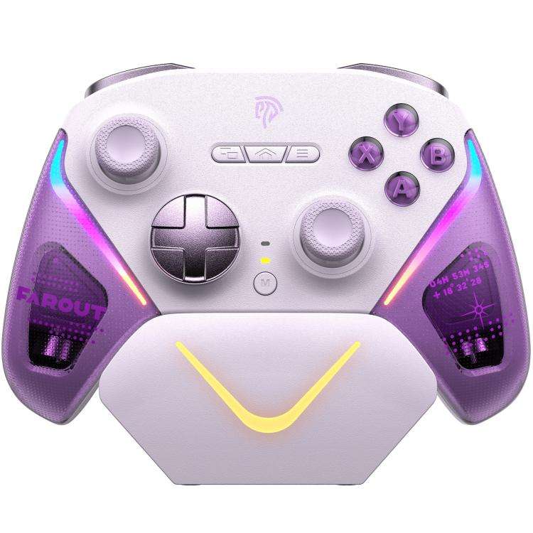 EasySMX D10 Wireless Gaming Controller with Dual-Mode Triggers & TMR Hall Effect Joysticks Chargi...