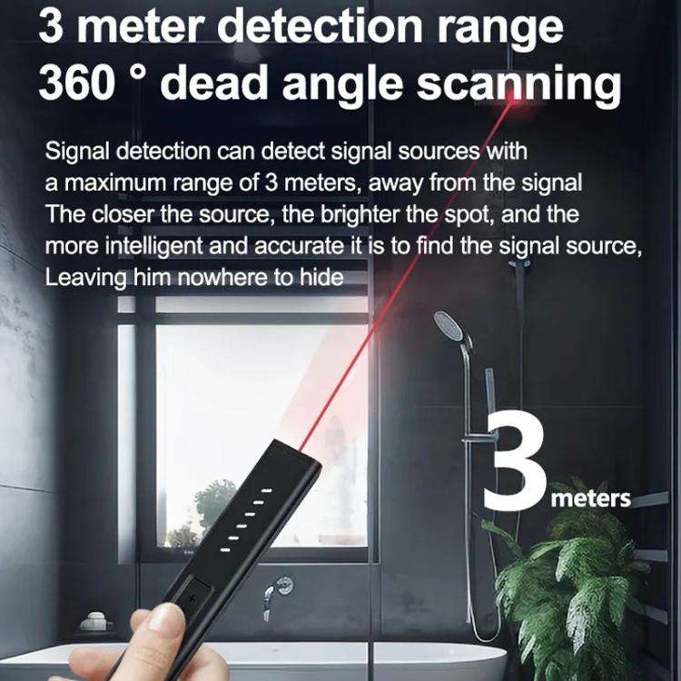 Hotel Camera Anti-Peeping Infrared Detector GPS Positioning Signal Detection Locator, WT18