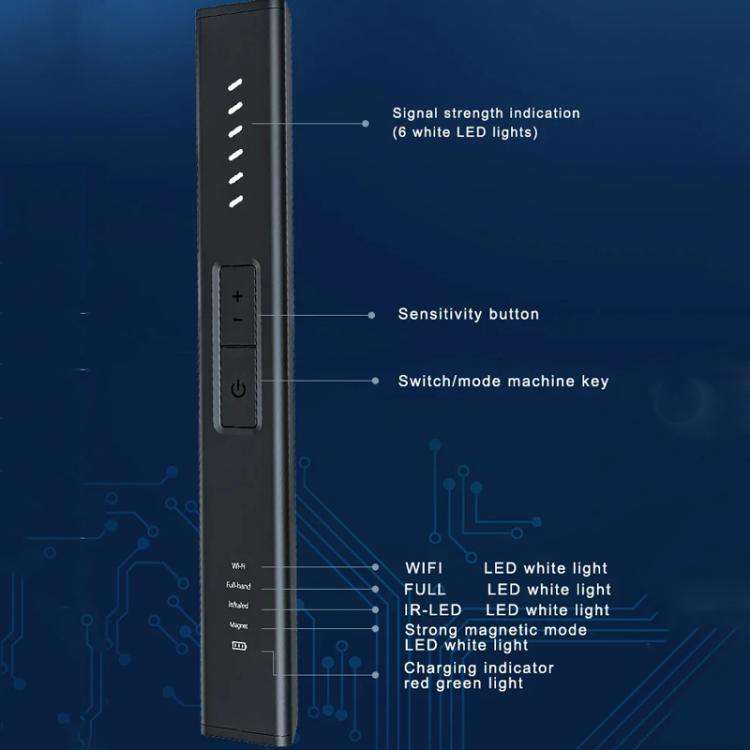 Hotel Camera Anti-Peeping Infrared Detector GPS Positioning Signal Detection Locator, WT18
