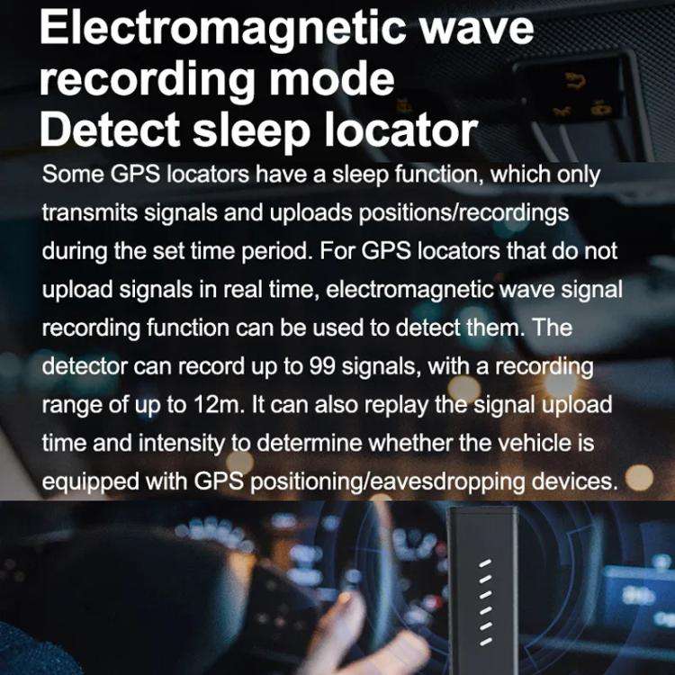 Hotel Camera Anti-Peeping Infrared Detector GPS Positioning Signal Detection Locator, WT18