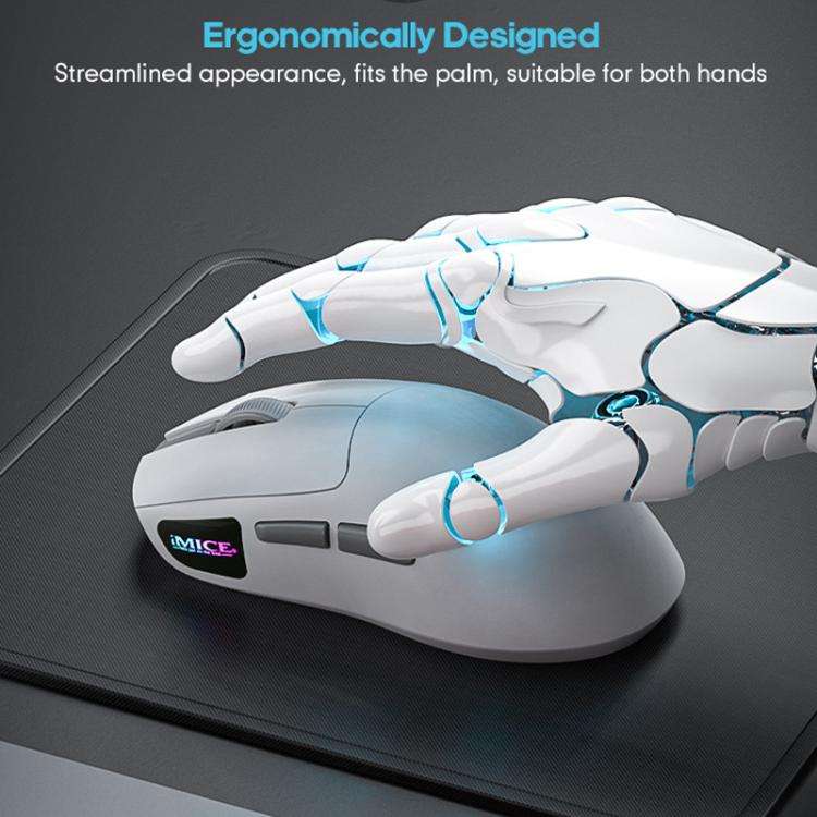 iMICE G900 6 Keys 12800DPI Gaming Mouse Rechargeable Tri-Ode Wireless Mouse