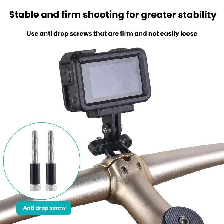 Bicycle Computer Stand Adjustable Angle Extension Rack Mountain Bike Sports Camera Stand, Bicycle...
