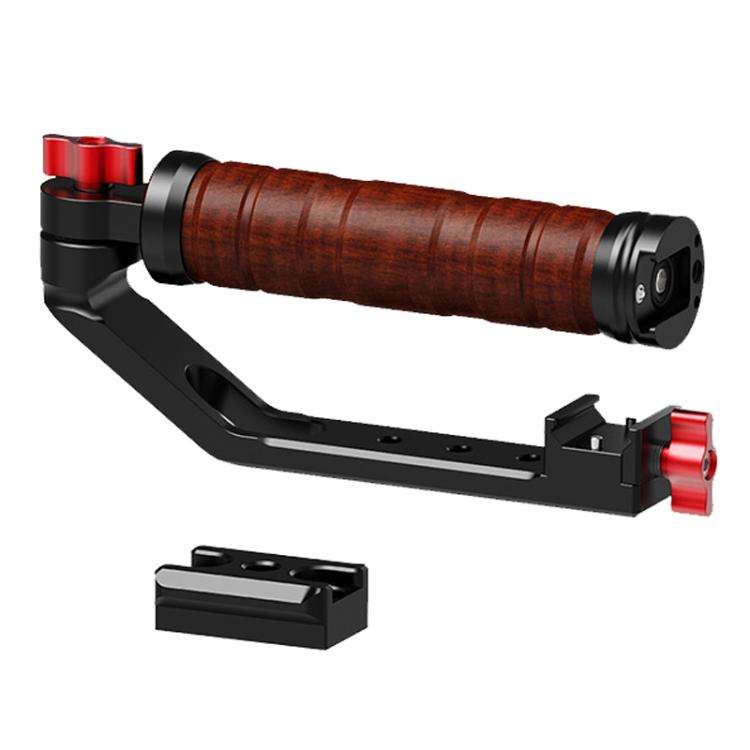 Gimbal Wooden Handle Chute Snail Gimbal Side Handle Grip,For DJI RS 4 Mini / 4 PRO / 3 / 3 Mini /...