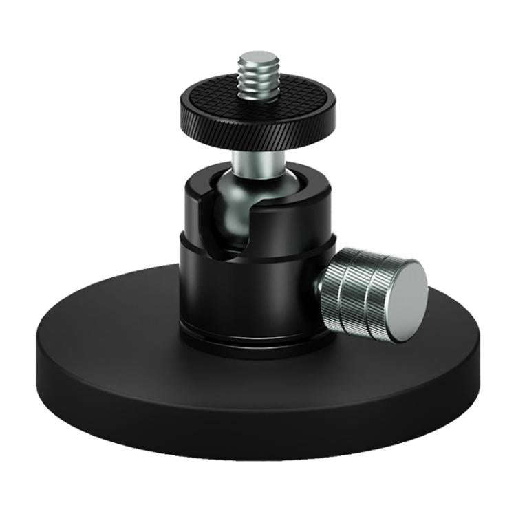 Magnetic Mount Snail Gimbal Adjustment Bracket, 1/4 Ball Head D66mm, 3 Card D66mm, One Click Clam...