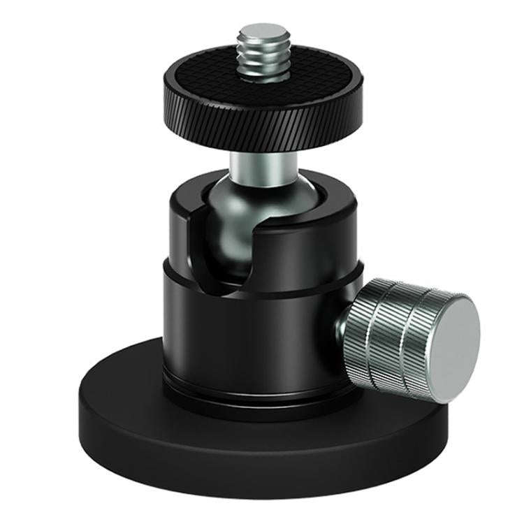 Magnetic Mount Snail Gimbal Adjustment Bracket, 1/4 Ball Head D66mm, 3 Card D66mm, One Click Clam...