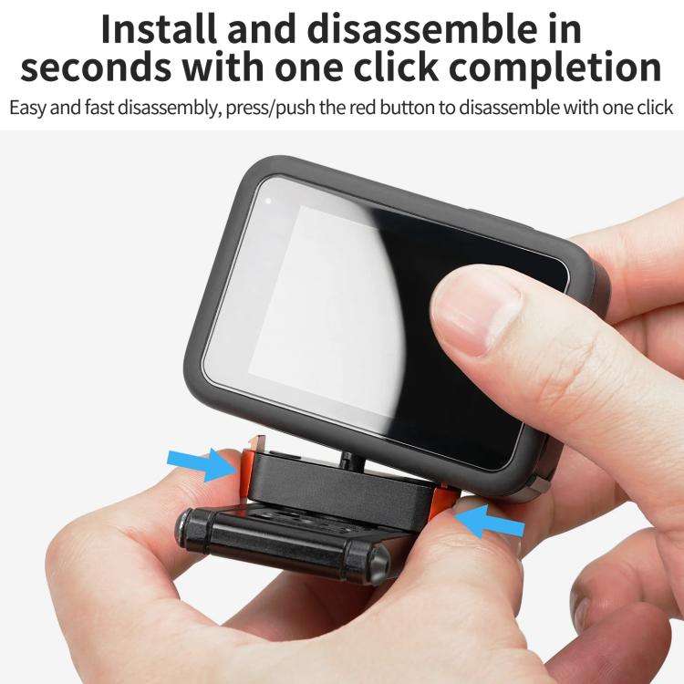 Multifunctional Magnetic Quick Release Base Bracket Expansion, For Insta360 Go 3 / 3S, For Go Pro...