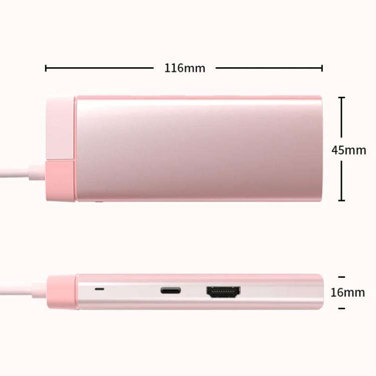 Metal Type-C Docking Station USB HUB Computer Multi Functional Expansion Dock, BS6A, BS10A, BS12A