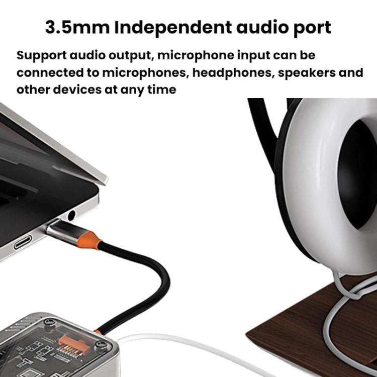 Type-C Docking Station USB HUB Multi Port Hub Computer Converter, SW6H, SW10V-PRO