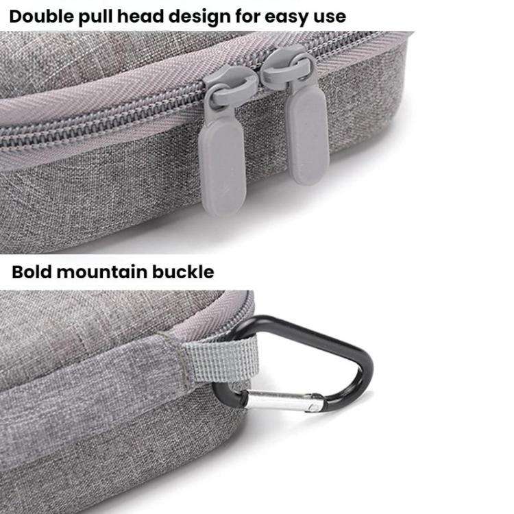 For Insta360 GO 3 / 3S Standard Edition BKano GO-002 Storage Bag Handheld Portable Pouch, Grey