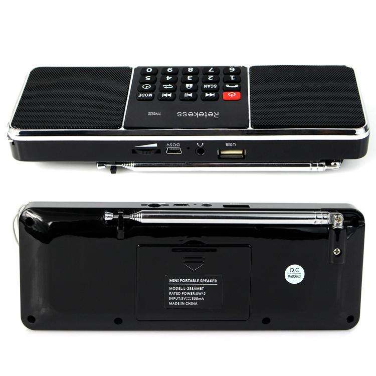Retekess TR602 2 Band Bluetooth Radio MP3 Player, TR602
