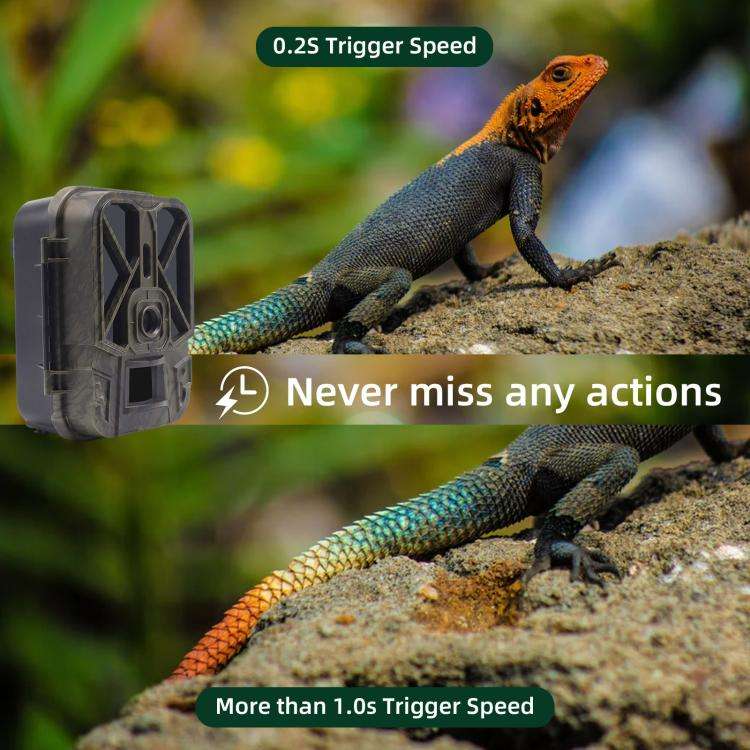 4K 120MP Infrared Hunting Camera Support APP Remote Mobile Viewing Photos / Videos, WiFi940Pro-Li