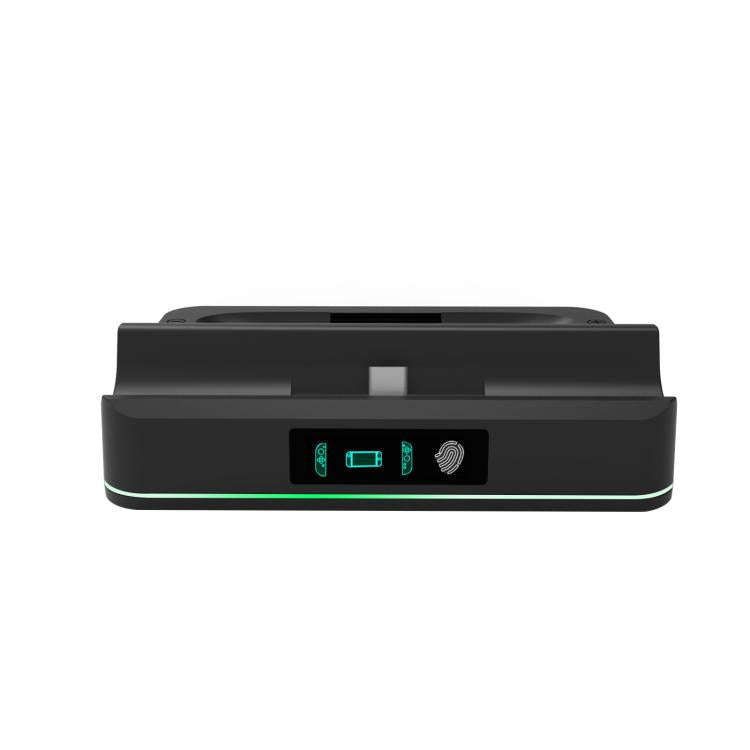 For Nintendo Switch 2 & Joy-Con Controllers KJH Charging Dock With Ambient Lighting, PG-SW2130 Wh...