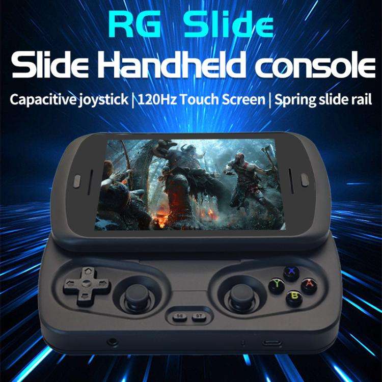 ANBERNIC RG Slide Video Game Console 4.7-Inch LTPS In-Cell Screen Android 13 OS For Retro/Cloud G...
