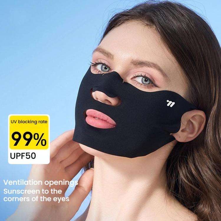 WEST BIKING ummer Ice Silk UV-Protective Mask UV-Blocking Cycling Face Cover, One Size
