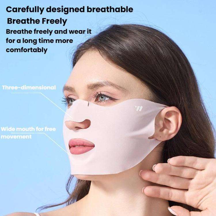 WEST BIKING ummer Ice Silk UV-Protective Mask UV-Blocking Cycling Face Cover, One Size