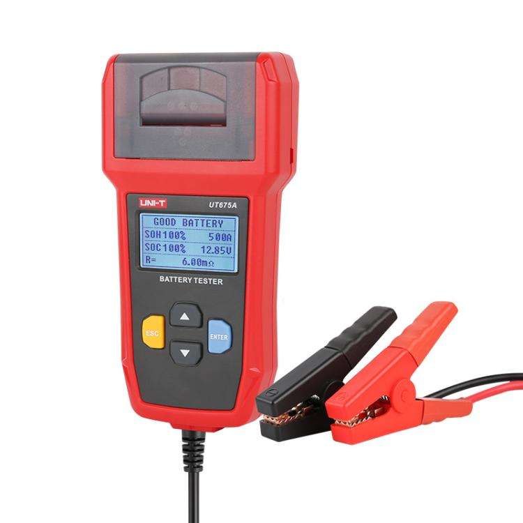 Car Battery Tester For AGM/GEL/EFB & Standard Batteries 3-250Ah Capacity Analyzer, UNI-T UT673A, ...