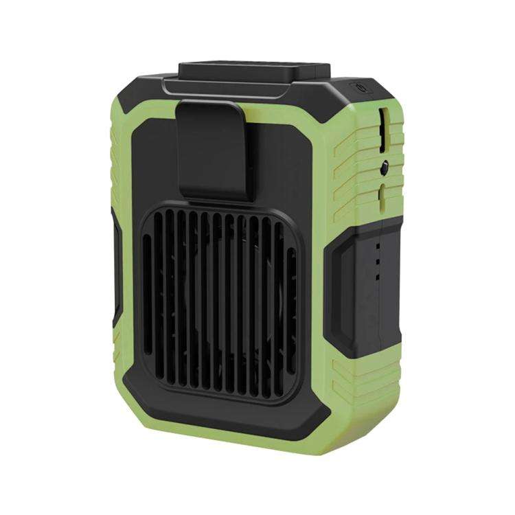 Rechargeable Waist-Mounted Clip Fan With 3-Speed Settings & LED Flashlight Hands-Free Cooling For...