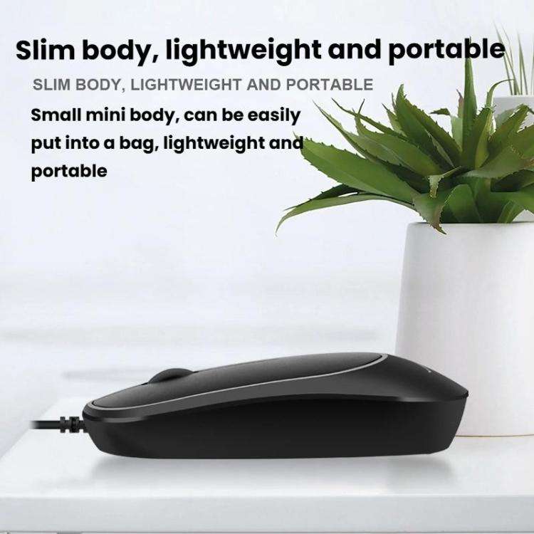 Little Kangaroo DS-919 Anti-Static Anti-Interference Wired Mouse Business Industrial Slim Mouse, ...