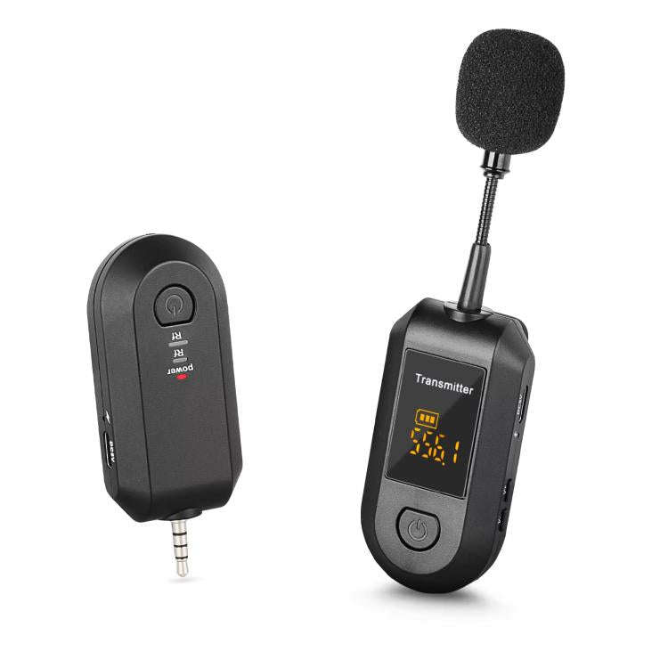 Wireless 2.4G Microphone Amplifier Portable Microphone, 1 In 1 Lapel Clip, 1 In 1 Headwear, 1 In ...