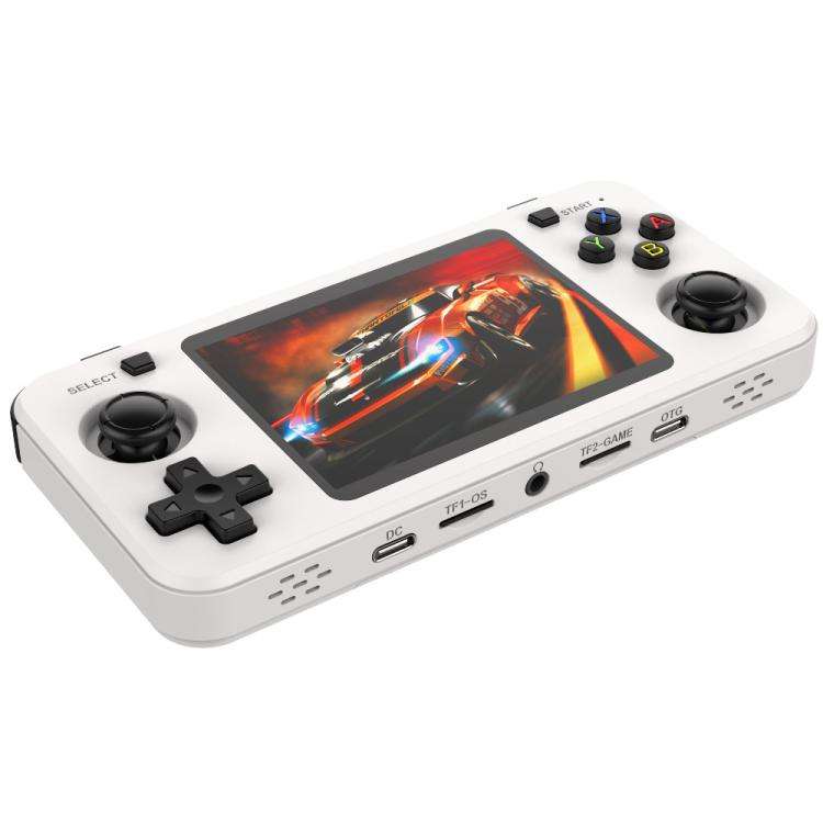 R36H 3.5 inch IPS Screen Open Source Handheld Game Console Portable Retro Pocket Console, 64G Tra...