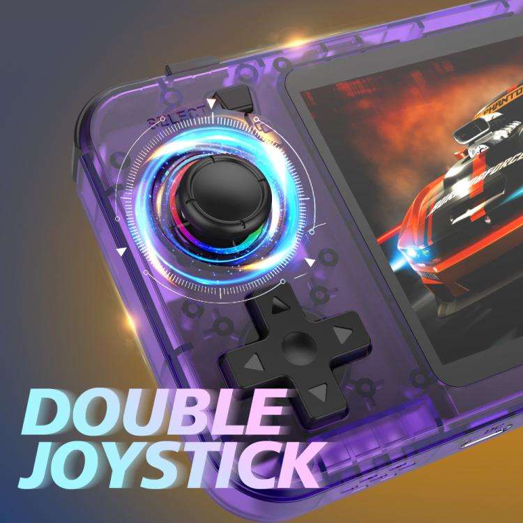R36H 3.5 inch IPS Screen Open Source Handheld Game Console Portable Retro Pocket Console, 64G Tra...