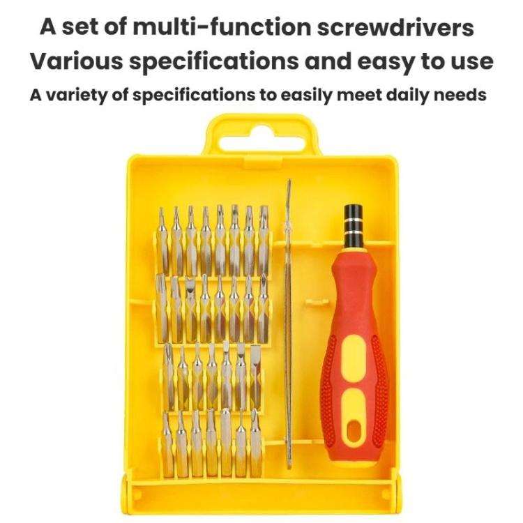 For Dyson Precision Screwdriver Set Dismantling Repair Cleaning Blower Screwdriver, 32 In 1
