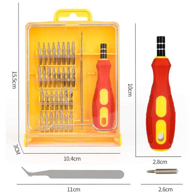 For Dyson Precision Screwdriver Set Dismantling Repair Cleaning Blower Screwdriver, 32 In 1