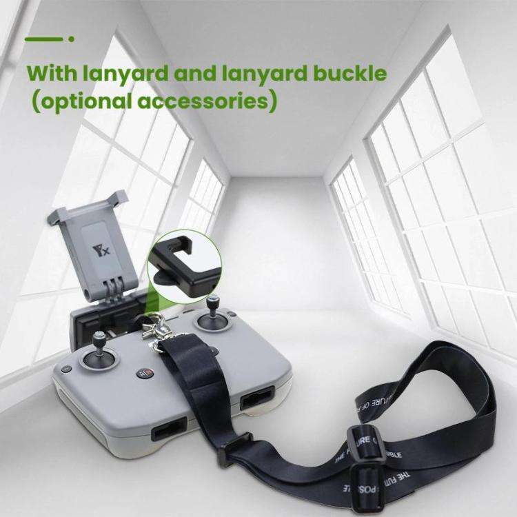 YX Adjustable Tablet Holder For DJI RC-N Remote Controller, Gray, Black, 8pin+USB-C Cable Set  Gr...