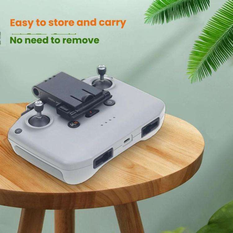 YX Adjustable Tablet Holder For DJI RC-N Remote Controller, Gray, Black, 8pin+USB-C Cable Set  Gr...