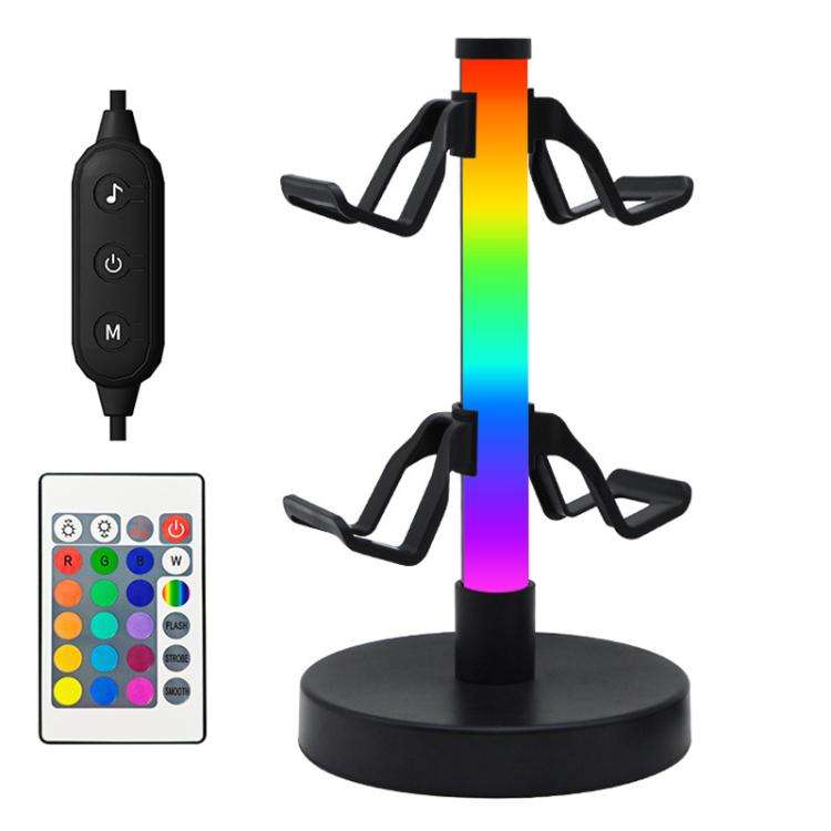 KBB-81 RGB Gaming Controller Headphone Stand Ambient Light Stand, Wired Control, Wired Control+Re...