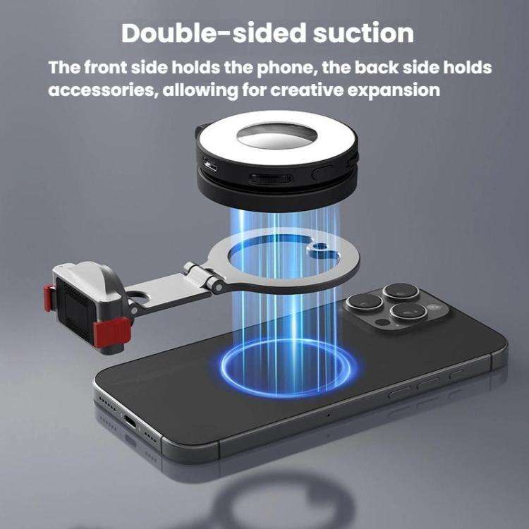 For DJI Osmo Action 3 / 4 / 5 Pro / Osmo 360 Flymile Quick-Release Magnetic Mount, OM12