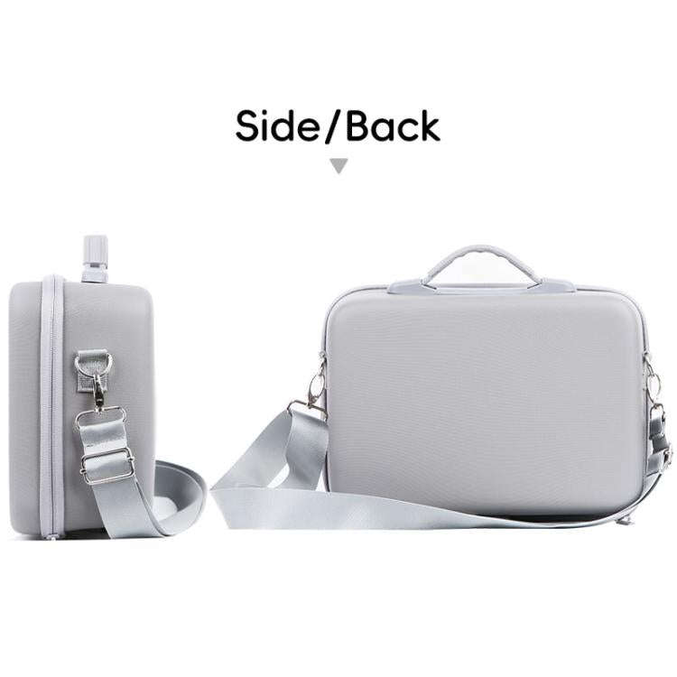 For DJI Mini 5 Pro Fly More Integrated PU Organizer Bag Portable Travel Shoulder Bag