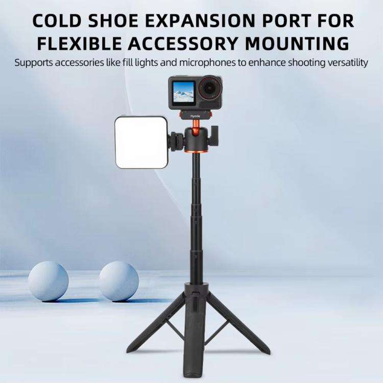 Flymile AC5012_5 Extended Selfie Stick Holder Magnetic Quick Release Tripod, AC5012_5
