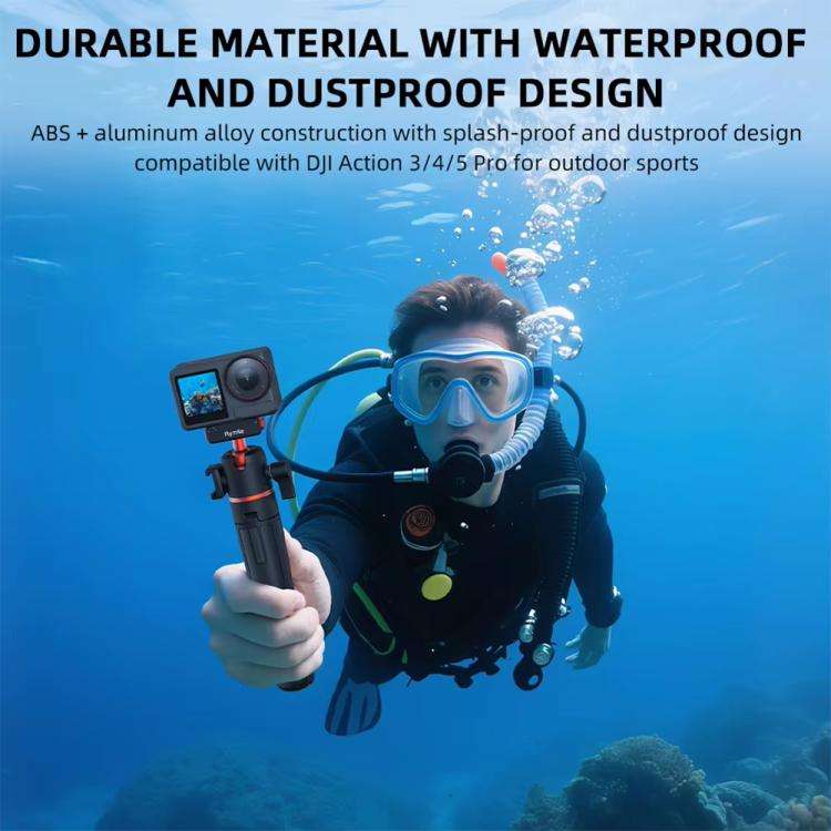 Flymile AC5012_5 Extended Selfie Stick Holder Magnetic Quick Release Tripod, AC5012_5