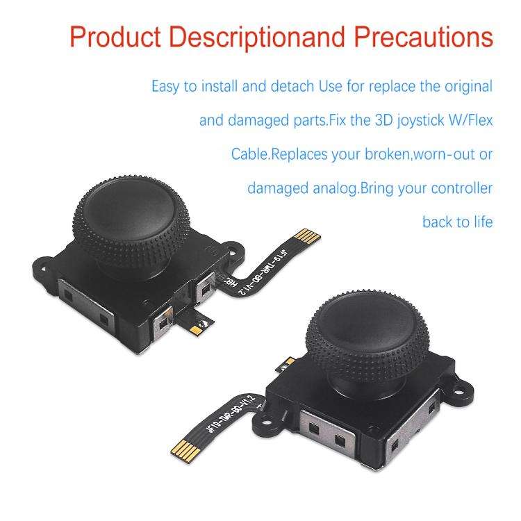 TMR Hall Effect Joystick For Nintendo Switch/Switch Lite Joy-Con Analog Stick, Switch/Switch Lite