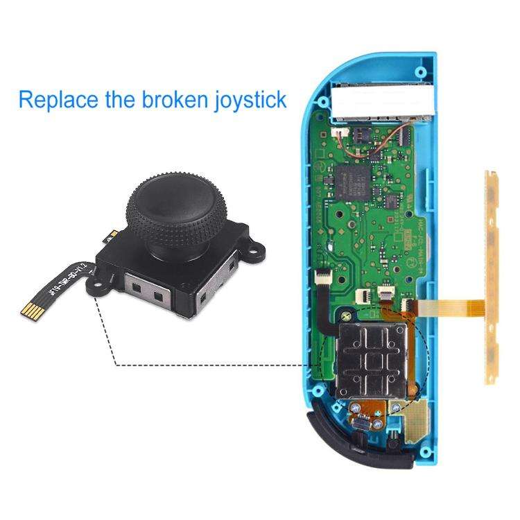 TMR Hall Effect Joystick For Nintendo Switch/Switch Lite Joy-Con Analog Stick, Switch/Switch Lite