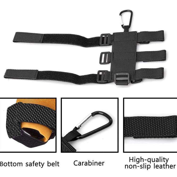 Bicycle Audio Strap Adjustable Water Bottle Cover, Large, Small