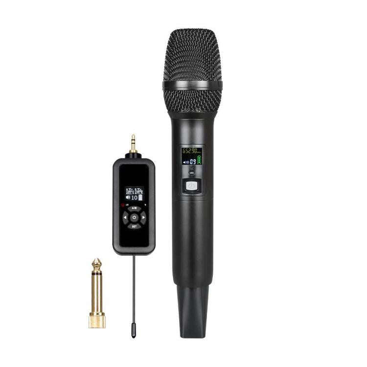 Wireless Microphone Direct Broadcast Singing Handheld Microphone, LS07+N33 1 Tow 1 Bluetooth Vers...