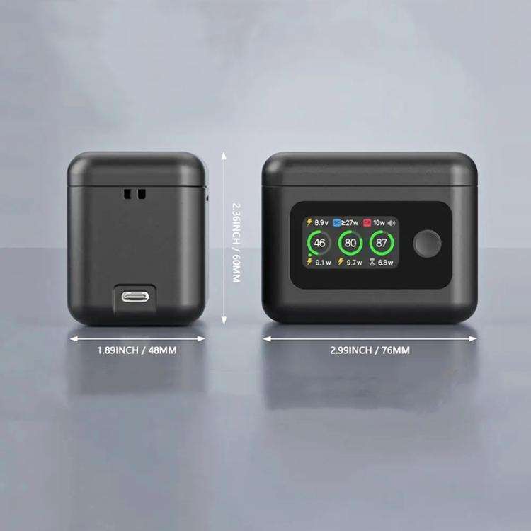With Screen Charging Bin Intelligent Charge Manager For DJI Osmo 360 / Action 5 Pro / Action 4 / ...