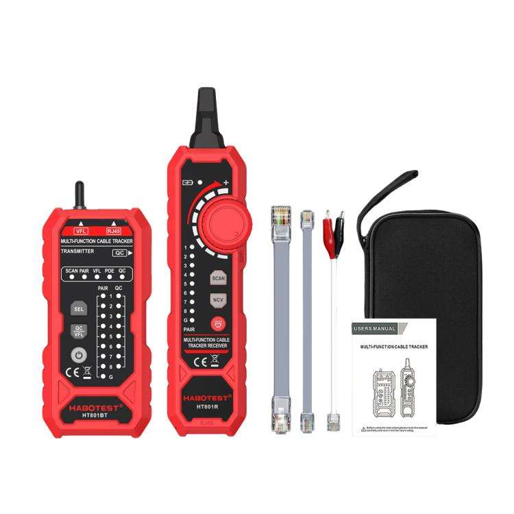 HABOTEST Multi-Function Network Cable Finder Tester, HT801B