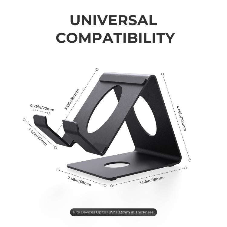 JYS Universal Metal Desktop Stand for Handheld Consoles Compatible with ROG Xbox Ally/X, Switch, ...