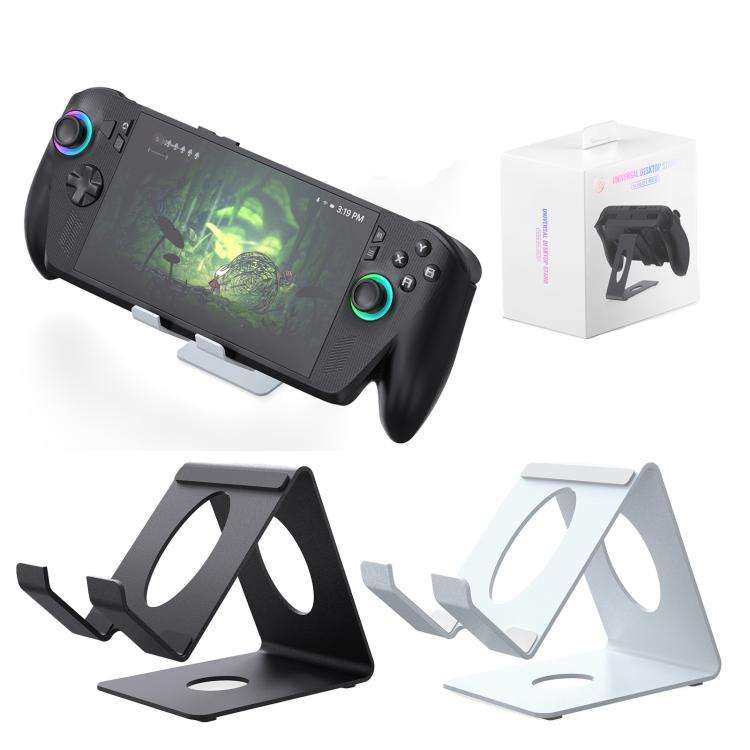 JYS Universal Metal Desktop Stand for Handheld Consoles Compatible with ROG Xbox Ally/X, Switch, ...