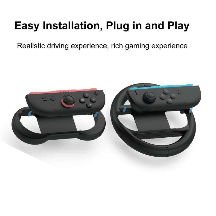 PGTECH 10-In-1 Accessory Bundle For Nintendo Switch 2 Steering Wheels, Grips, Thumbstick Caps
