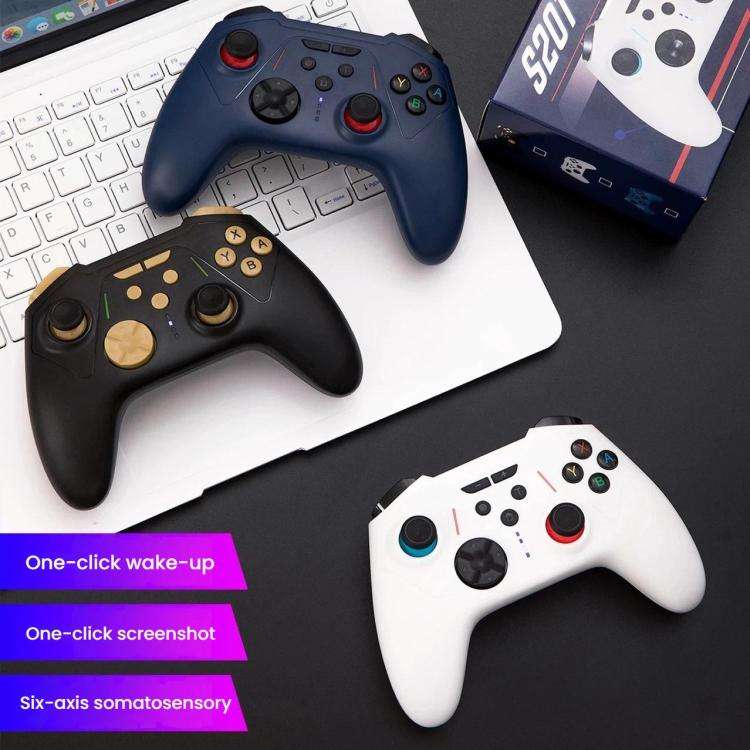 S201 Bluetooth Gaming Controller - Hall Effect Triggers, Dual Back Buttons For Macros, Compatible...