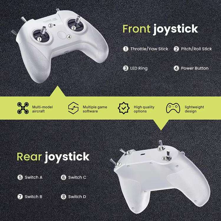 STARTRC S8 FPV Simulator Training Grip Modeling Drone Remote Controller