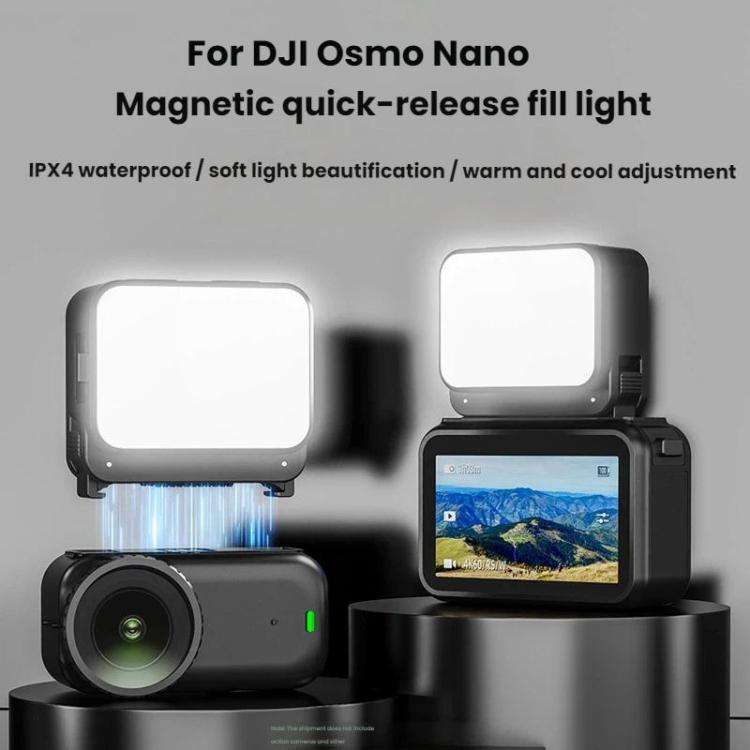 For DJI Osmo Nano Flymile Handheld Selfie Photography Fill Light