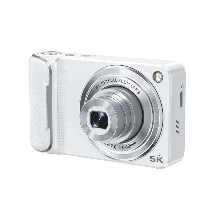 DC309X 6x Optical Zoom Digital Camera With 64MP & 5K Video 2.8-Inch Touch Screen, Front/Rear Dual...
