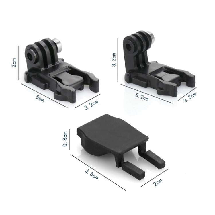 2sets Sports Camera Quick Release L-Shape Base Quick Release Plug Mount Quick Release Locking Act...