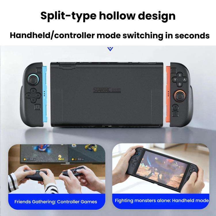 For Nintendo Switch 2 STARTRC GAMES Handheld Protective Case Split Dual Grip Case, Split Dual Gri...